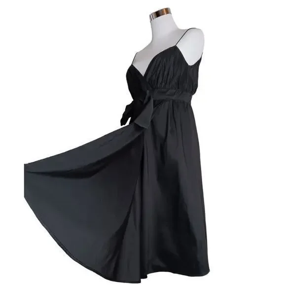 dvf black wrap dress Sana Dress main image 0